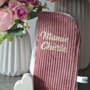 Étui à lunettes Mamie Chérie personnalisable fait main – vue 5