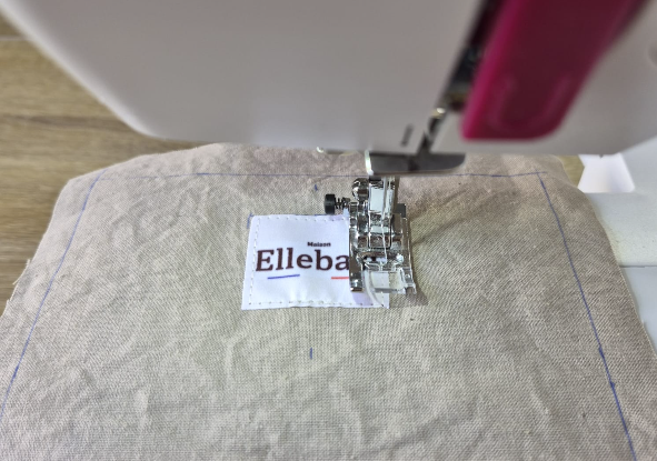 Couture de l'étiquette Maison Ellebasi